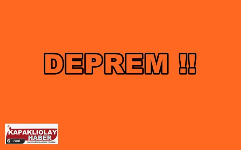 Deprem Kapaklı